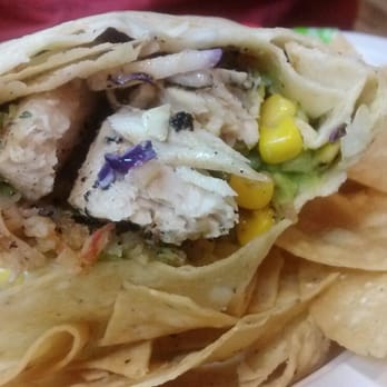 Rubio's Coastal Grill - Pacific Mahi Mahi burrito no sauce. - Mexican Near Me - Tempe, Arizona