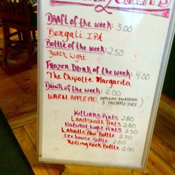 Coach's Pub & Eatery - Drink specials-2017 - American Near Me - Inverness, Florida