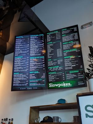 Menu photo 6 Slowpokes Houston, TX