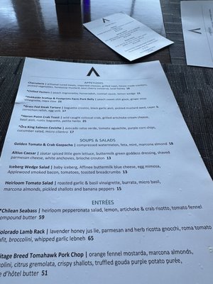 Menu photo 7 Altius Pittsburgh, PA