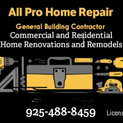 All Pro Home Repair - Call for free estimate