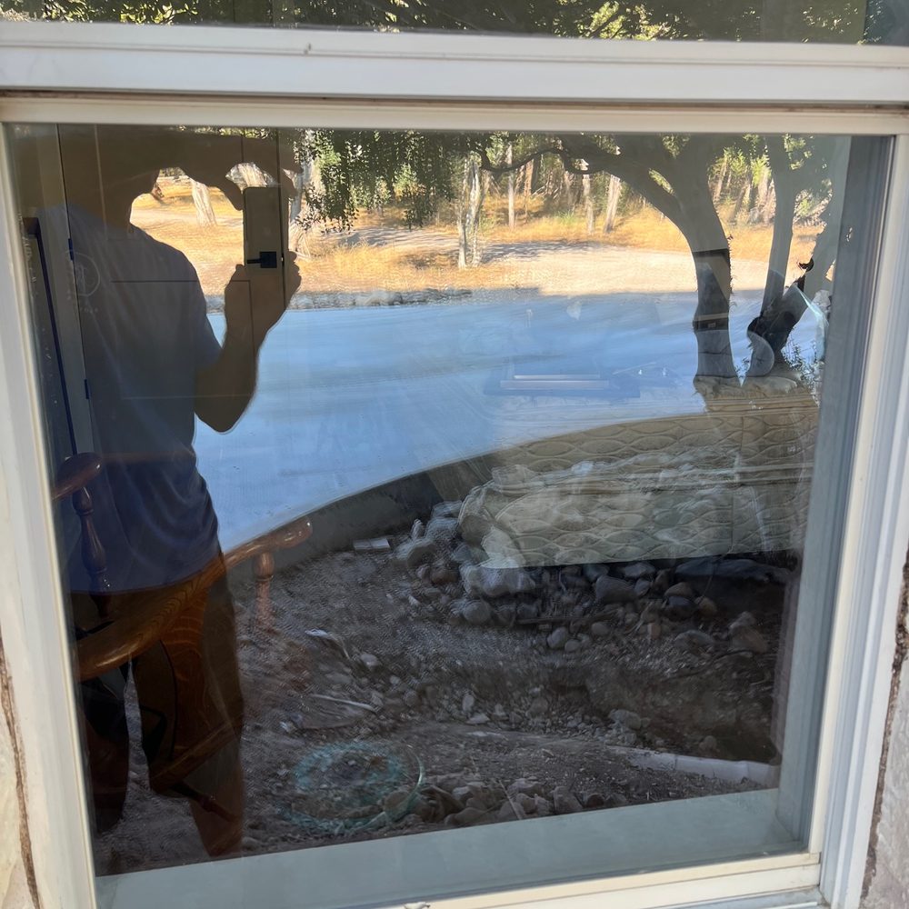 Glass Rehab - Window seal before - Glass & Mirrors Near Me