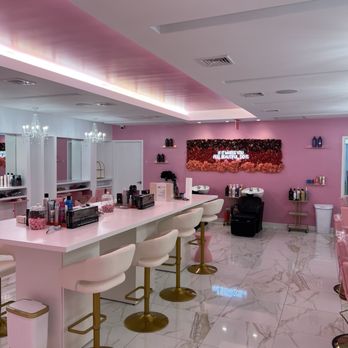 The Blowout Bar Long Island - Interior of The Blowout Bar - Hair Salons Near Me - Commack, New York
