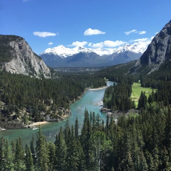 Banff National Park - View from fairmont banff springs hotel - Parks Near Me - Banff, Alberta