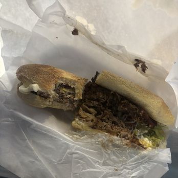 The Garage - Short rib cheesesteak. - Food Trucks Near Me - Frederick, Maryland