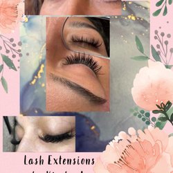 Eye lash extensions done by Kimberly, now taking new clients!