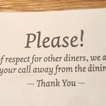 Hillstone - They put this card on the table and didn't even have the decency to speak with me. - Salad Near Me - Houston, Texas Hillstone - They put this card on the table and didn't even have the decency to speak with me. - Salad Near Me - Houston, Texas