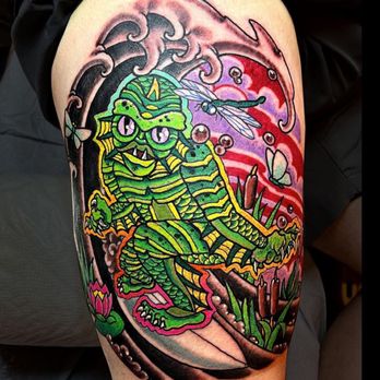 Endless Summer Tattoo - Tattoo by Mark Longenecker - Tattoo Near Me - Palm Bay , Florida