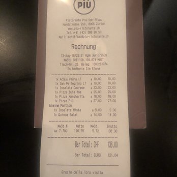 Più - Italian Near Me - Zürich, ZH Più - Italian Near Me - Zürich, ZH