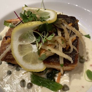 Juniper Steakhouse - Salmon is excellent. - Steakhouses Near Me - Bernalillo, New Mexico
