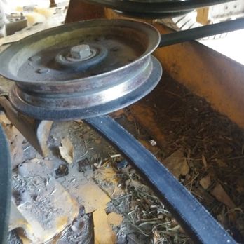 The Mower Medic - Deck belt jumped pulley - Outdoor Power Equipment Services Near Me The Mower Medic - Deck belt jumped pulley - Outdoor Power Equipment Services Near Me