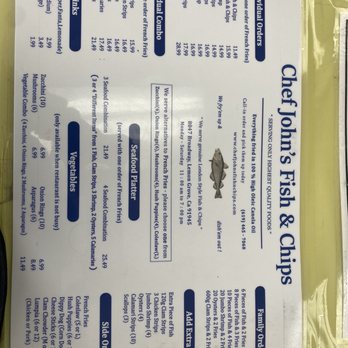Chef John's Fish & Chips - Fish & Chips Near Me - Lemon Grove, California Chef John's Fish & Chips - Fish & Chips Near Me - Lemon Grove, California