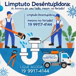 LimpTudo Desentupidora Campinas - Desentupidora Campinas!
Rapidez,Garantia e Preço Justo é nossa Marca!