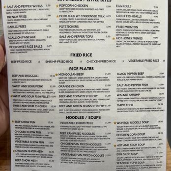 Snow Bliss - menu - Asian Fusion Near Me - San Francisco, California