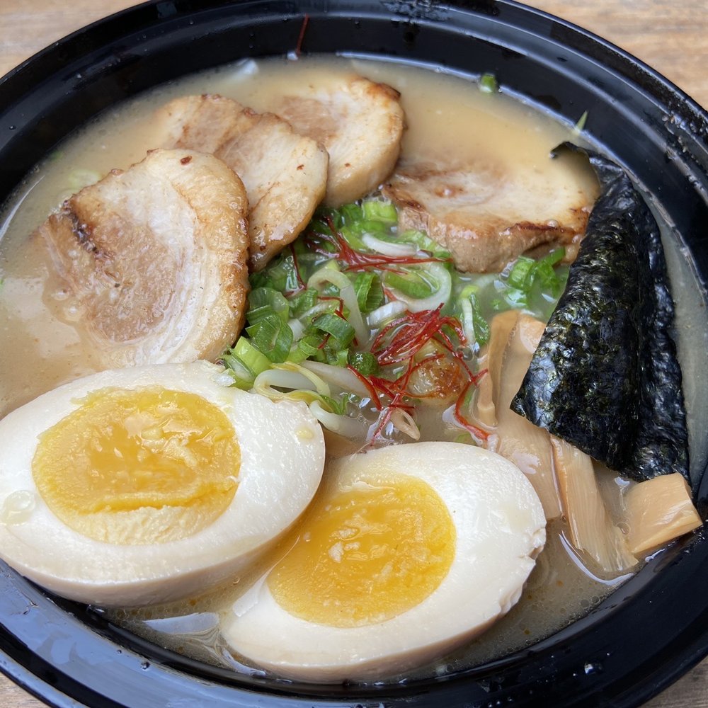 Ramen Setagaya - Black Garlic Tonkotsu DX - Ramen Near Me - Brooklyn, New York Ramen Setagaya - Black Garlic Tonkotsu DX - Ramen Near Me - Brooklyn, New York