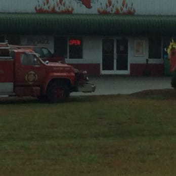 Pepper Palace In Warehouse - a fire truck parked outside - Specialty Food Near Me - Sevierville, Tennessee