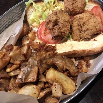 River Roast - Fried Shrimp Po-Boy - American Near Me - Chicago, Illinois River Roast - Fried Shrimp Po-Boy - American Near Me - Chicago, Illinois