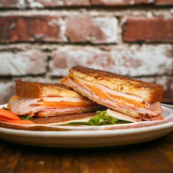 Twitch Coffee Life - Twitchy Piggy Tex-Melt Grilled Ham and Cheese Sandwich - Coffee & Tea Near Me - Fort Worth, Texas