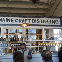 Maine Craft Distilling - The tasting bar