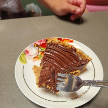 Emporium Pies - Incredible chocolate pie with a pretzel crust. - Desserts Near Me - Dallas, Texas