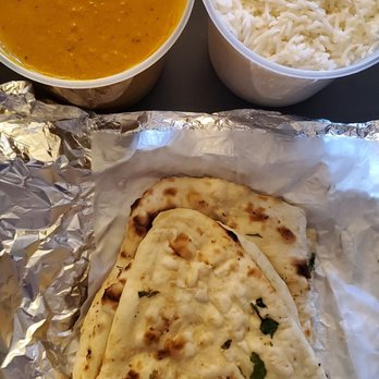 Nirvana Indian Cuisine - The order (missing the Mango Lassi) - worth $40? - Indian Near Me - Arcadia, California
