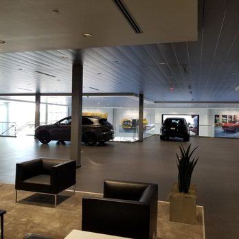 Porsche Chantilly - Second floor customer lounge showing balcony angle - Car Dealers Near Me - Chantilly, Virginia