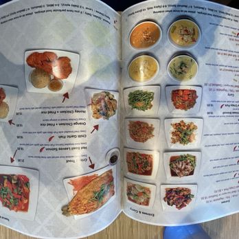 Charm Siam Restaurant - Oops last page of menu but it's upside down - Noodles Near Me - Long Beach, California