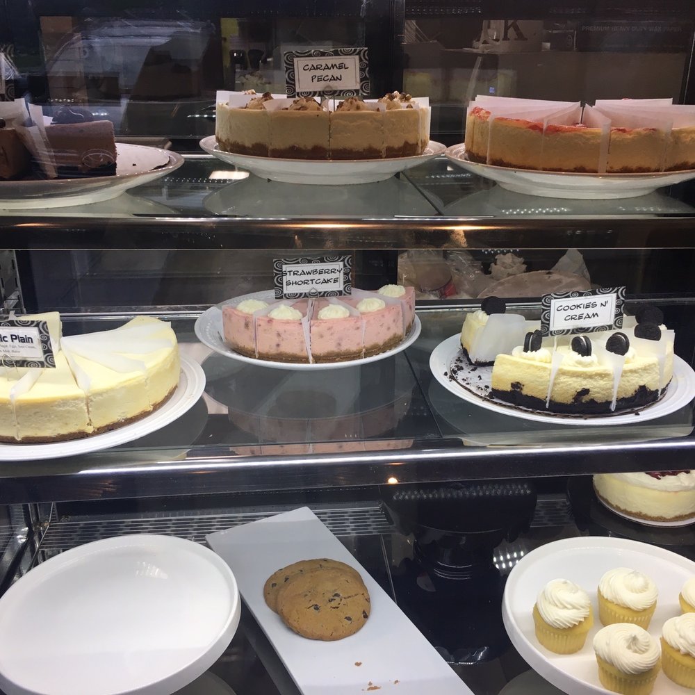 Sweetz Cheesecake - The Strawberry Shortcake and Chocolate Chip Kahlua are my faves! If you don't see a cheesecake in the display case, ask for it in the back! - Bakeries Near Me - Gaithersburg, Maryland Sweetz Cheesecake - The Strawberry Shortcake and Chocolate Chip Kahlua are my faves! If you don't see a cheesecake in the display case, ask for it in the back! - Bakeries Near Me - Gaithersburg, Maryland