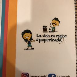 La Popería - Menu