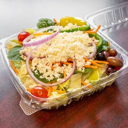 Broadway Pizza and Grill - Our freshly made Greek salad!