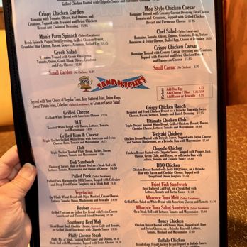 Moo Moo's Burger Barn - 05.04.26 Salads and Sandwiches - Burgers Near Me - Rocklin, California