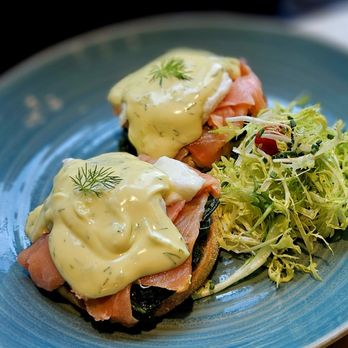 Emilia's - Salmon Benedict - Mediterranean Near Me - Fort Worth, Texas