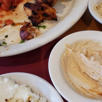 Kebab Halebi - Chicken kabob garlic spread hummus - Middle Eastern Near Me - Van Nuys, California
