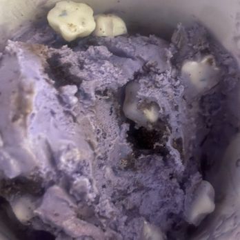 Insomnia Cookies - Double choc. cookies IN purple s'mores ice cream w/ fudge & white stars. - Desserts Near Me - Las Vegas, Nevada