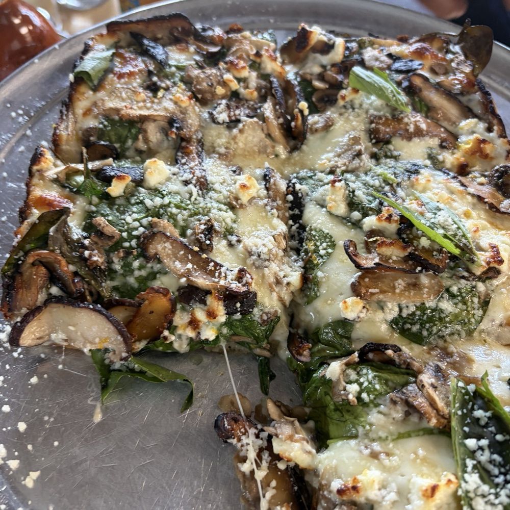 Grandma Bob's - Mushroom Pizza - Pizza Near Me - Detroit, Michigan