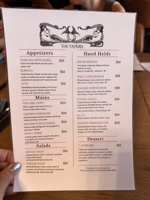 Menu photo 2 The Tavern Ouray, CO