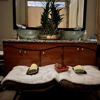 J-H Beauty - Milk bath area, was curtained off from hallway - Day Spas Near Me - Johns Creek, Georgia J-H Beauty - Milk bath area, was curtained off from hallway - Day Spas Near Me - Johns Creek, Georgia