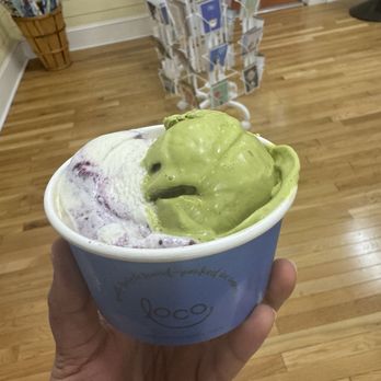 Locopops - Blueberry mascarpone, Strawberry matcha - Ice Cream & Frozen Yogurt Near Me - Durham, North Carolina