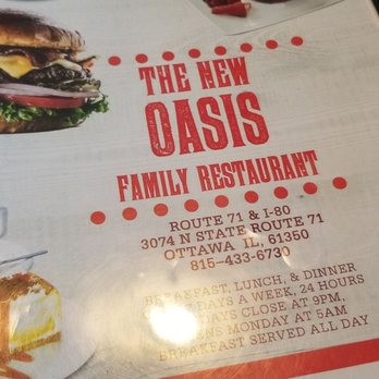 The New Oasis - New American Near Me - Ottawa, Illinois