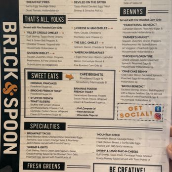Brick And Spoon - Pigeon Forge - Breakfast & Brunch Near Me - Pigeon Forge, Tennessee