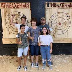 The Axe Haus - Family Fun... (and Mom's Birthday)