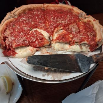 Giordano's - Leftovers lol its so filling that 1 piece is all you need - Pizza Near Me - Chicago, Illinois
