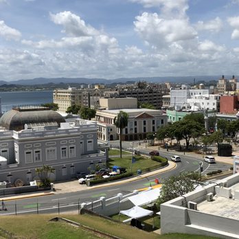 Castillo San Cristóbal - View of Plaza Colon from the Men's Restroom! - Tours Near Me - San Juan, Puerto Rico Castillo San Cristóbal - View of Plaza Colon from the Men's Restroom! - Tours Near Me - San Juan, Puerto Rico