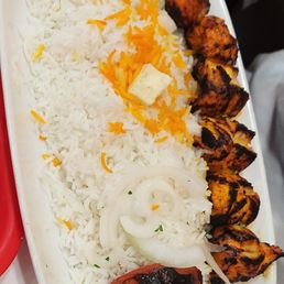Chicken Kabob Sandwich