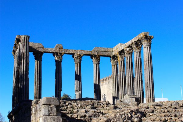 Roman Temple of Évora by null