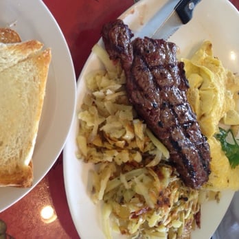 Coast & Country Diner - Steak & Eggs with homemade hashbrowns and sourdough toast - Diners Near Me - Surrey, British Columbia Coast & Country Diner - Steak & Eggs with homemade hashbrowns and sourdough toast - Diners Near Me - Surrey, British Columbia