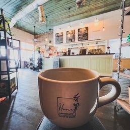 a coffee shop a coffee shop