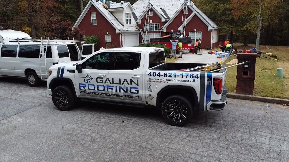 Slide of Galian Roofing