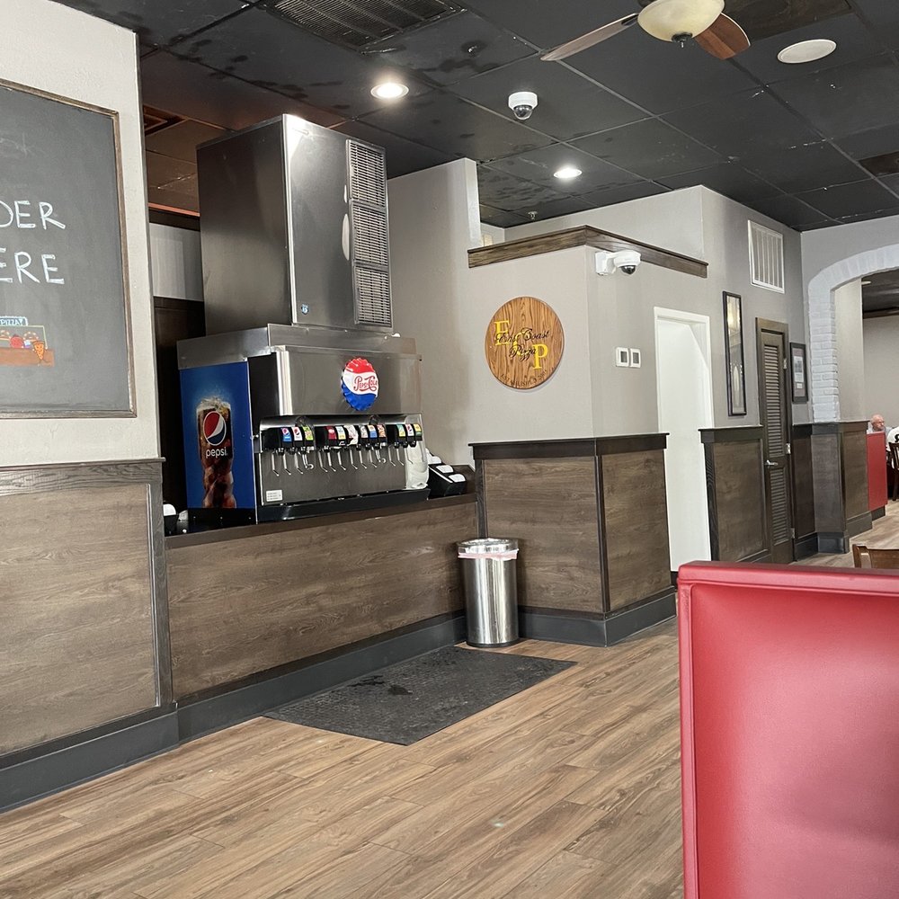 East Coast Pizza - Self serve drink area - Pizza Near Me - Riverview, Florida