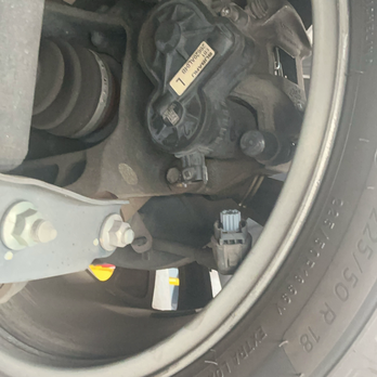 Pep Boys - The brake sensor they disconnected and managed to overlook TWICE - Tires Near Me - Ventura, California